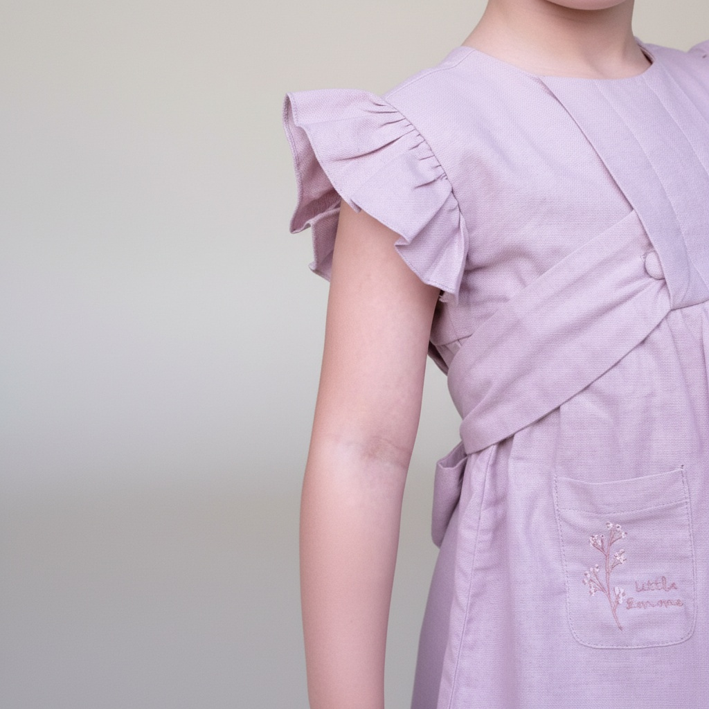 Little Emme Linen Dress