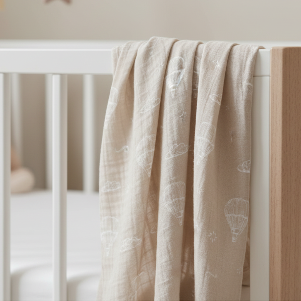 Little Emme Swaddle Blanket - Whimsy in the Wind