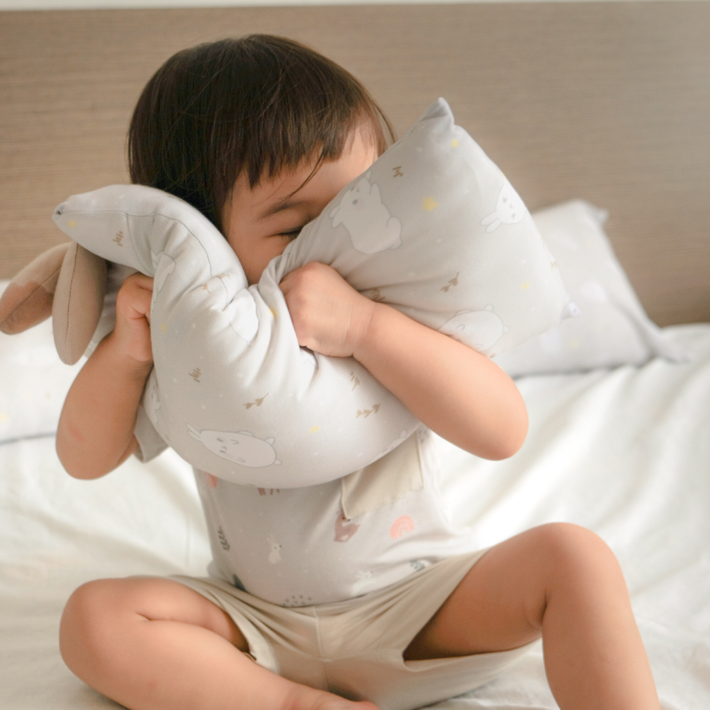 Little Emme Snuggle Bunny Pillow - Bun Bun (Signature Art Series)
