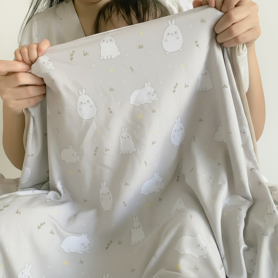 Signature Art Series - Double Layered Snuggle Blanket (Bun Bun)