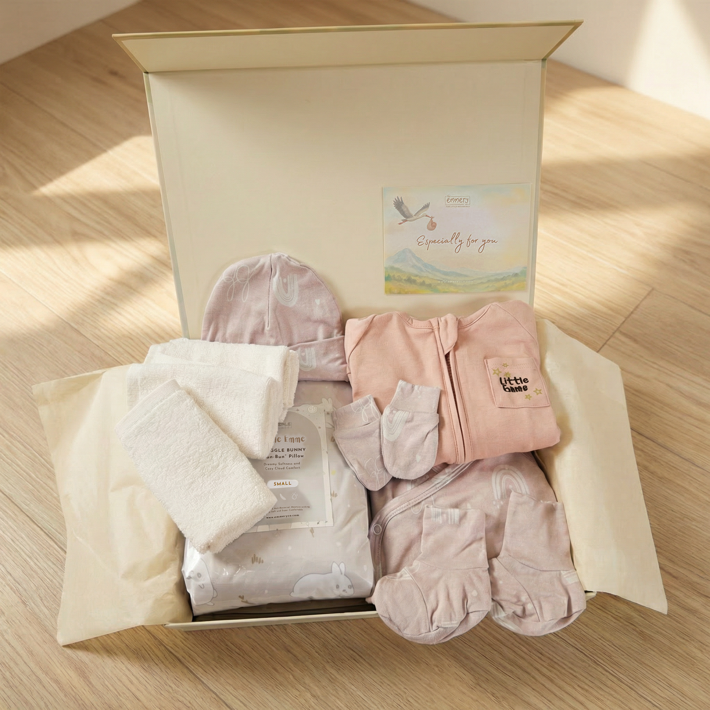 Newborn Deluxe GiftSet - Baby Girl (Value worth $188.70)