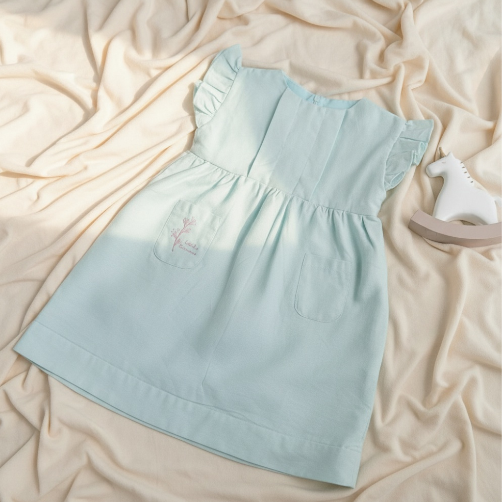 Little Emme Linen Dress