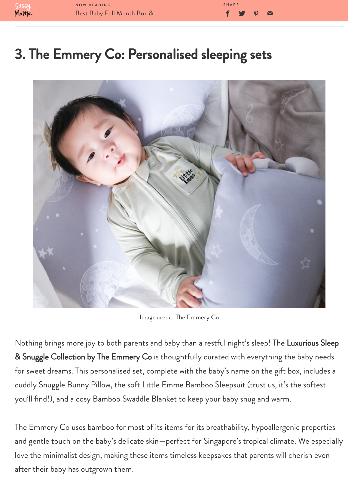 NEW Sleep and Snuggle Giftset - Blush Pink