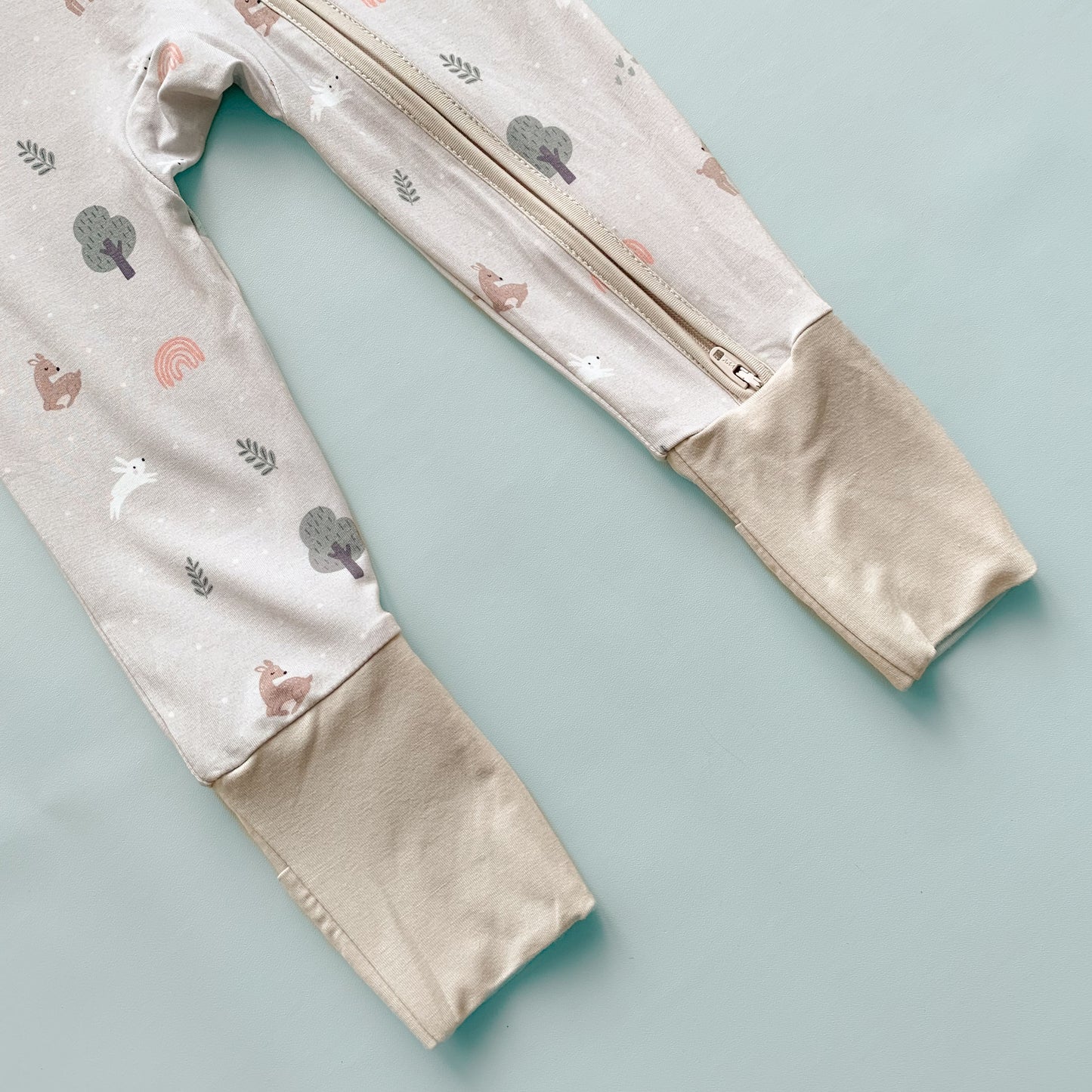 Themed Collection Bamboo Sleepsuit - Woodland Wonders