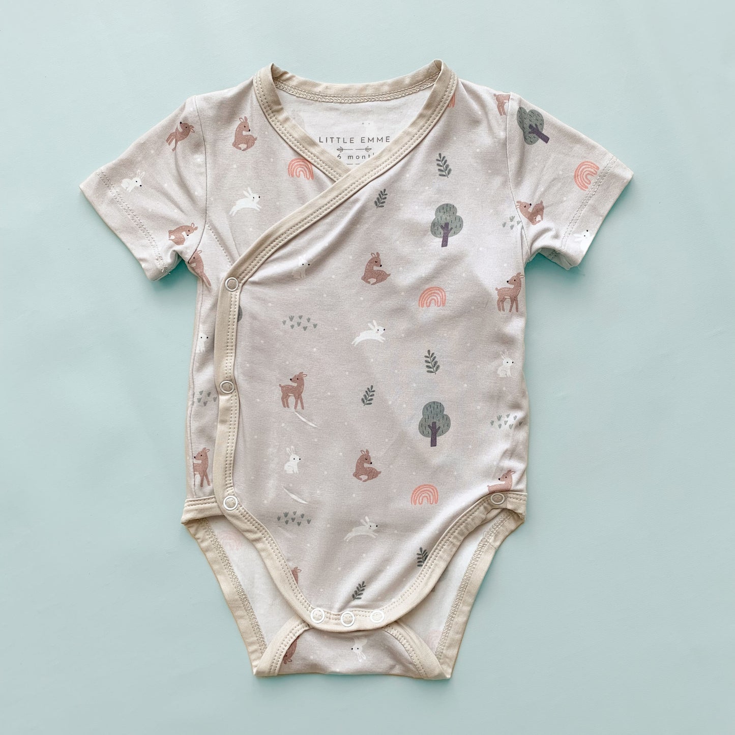 Themed Collection Kimono Onesie - Woodland Wonders