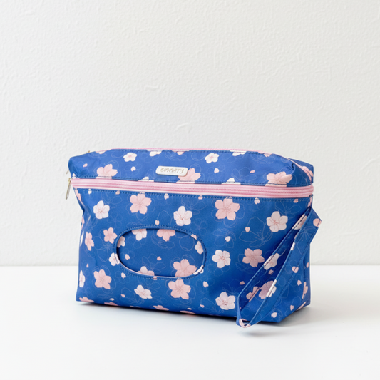Emmery Zippy Go Diaper Clutch Bag - Sakura Bloom