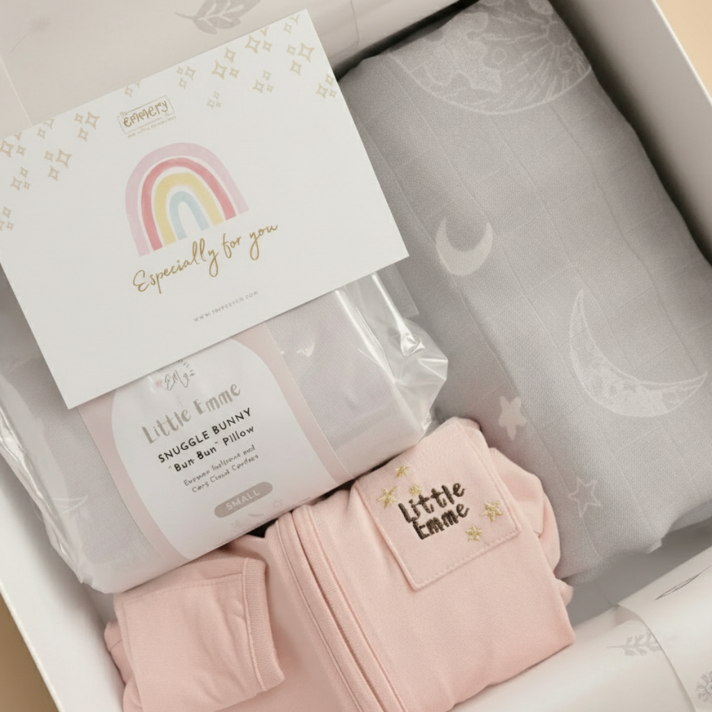 Luxurious Sleep and Snuggle Giftset - Blush Pink