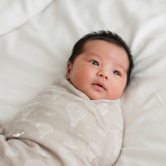 Little Emme Swaddle Blanket - Whimsy in the Wind