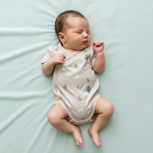 Themed Collection Kimono Onesie - Woodland Wonders