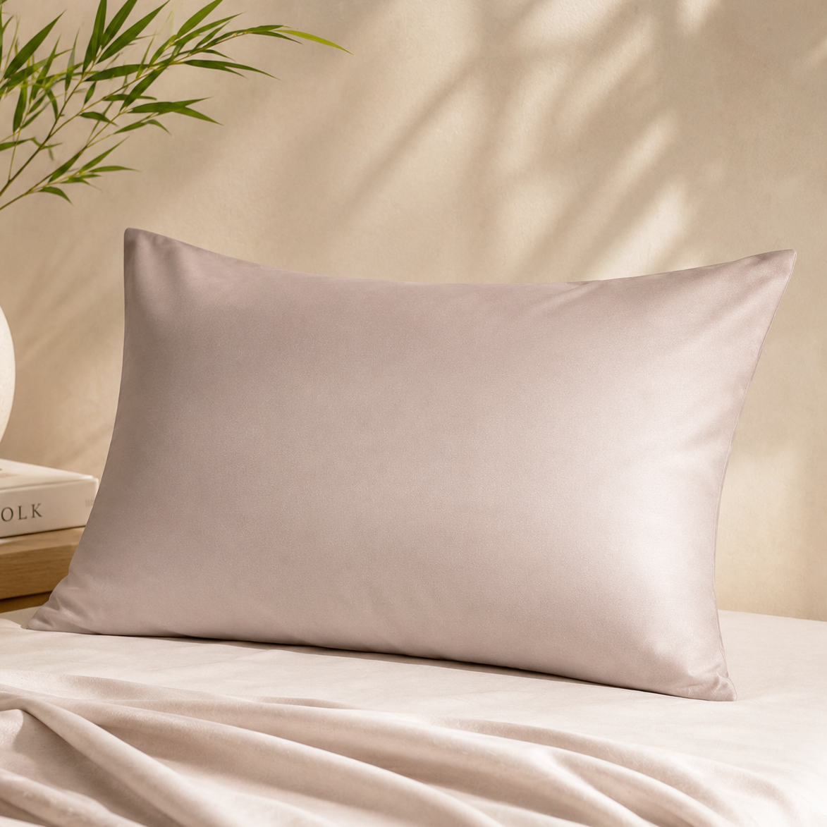 Ice Silk Bamboo Pillow Case