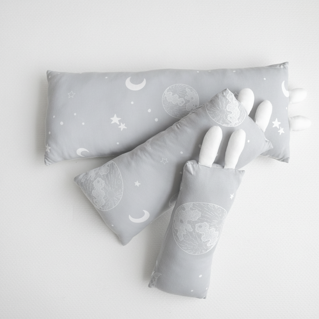Little Emme Snuggle Bunny Pillow - Luna's Night Sky