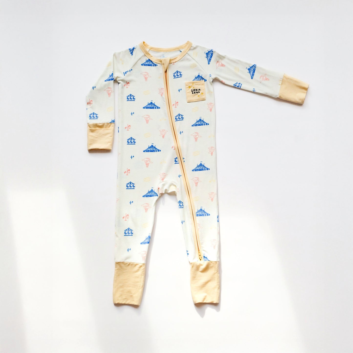 Themed Collection Bamboo Sleepsuit - The Little Carnival