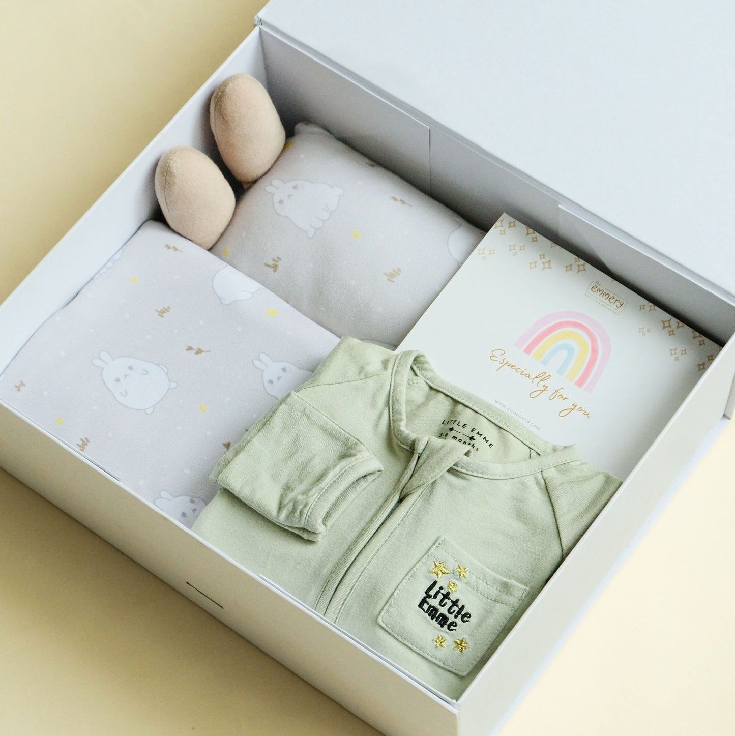 Bun Bun Sleep and Snuggle Giftset - Sage Green (U.P. $140.90)