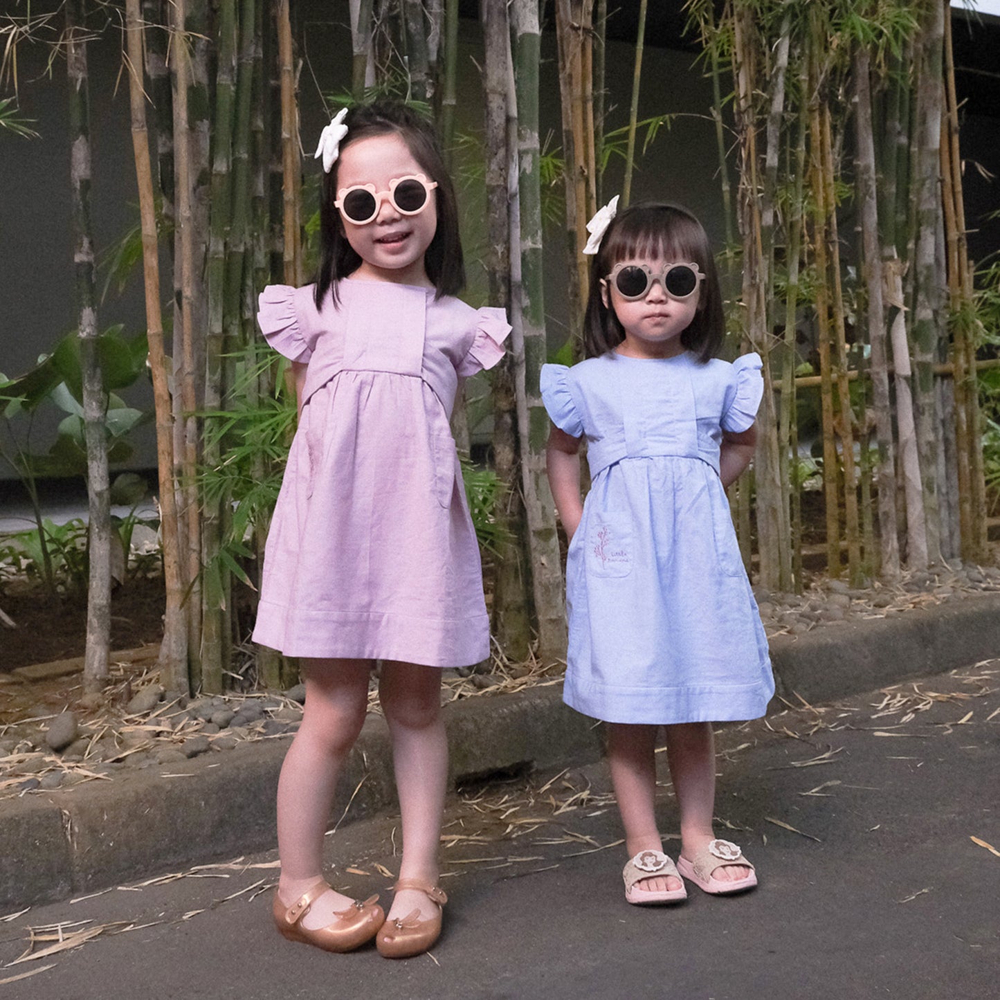 Little Emme Linen Dress