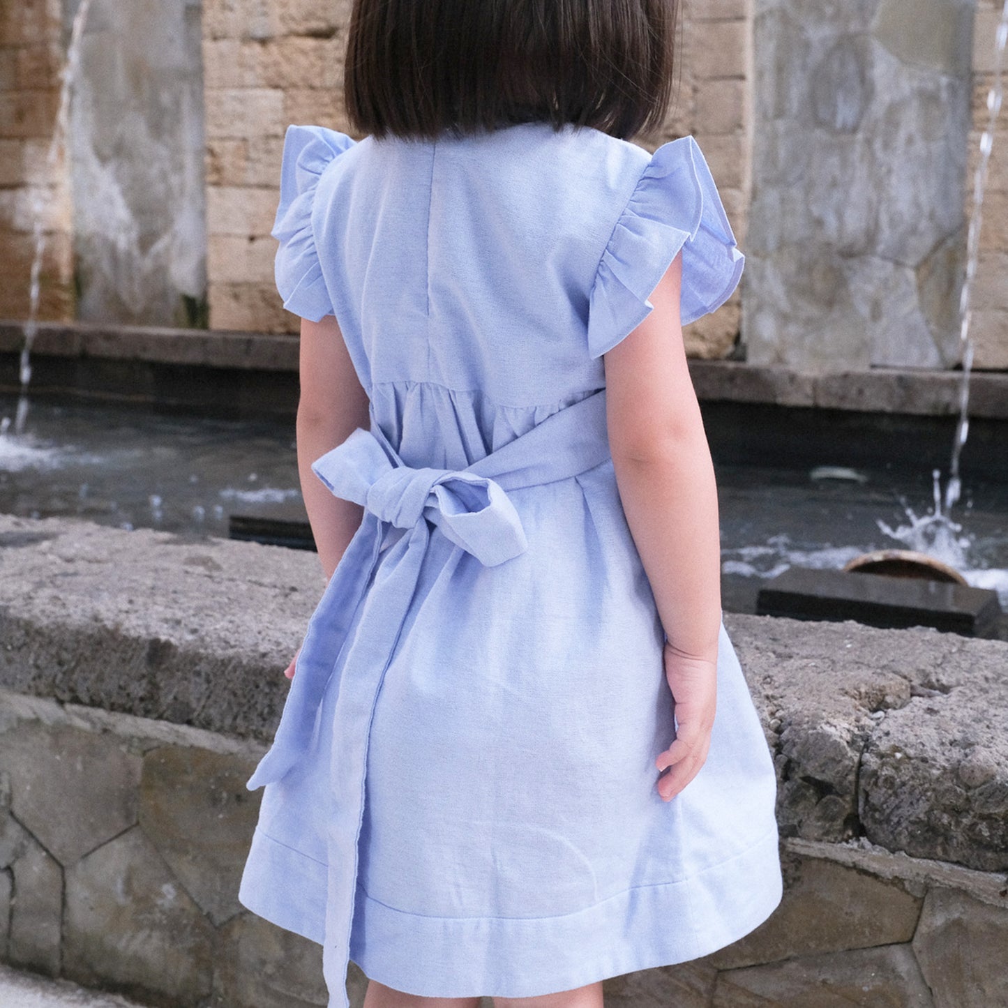 Little Emme Linen Dress