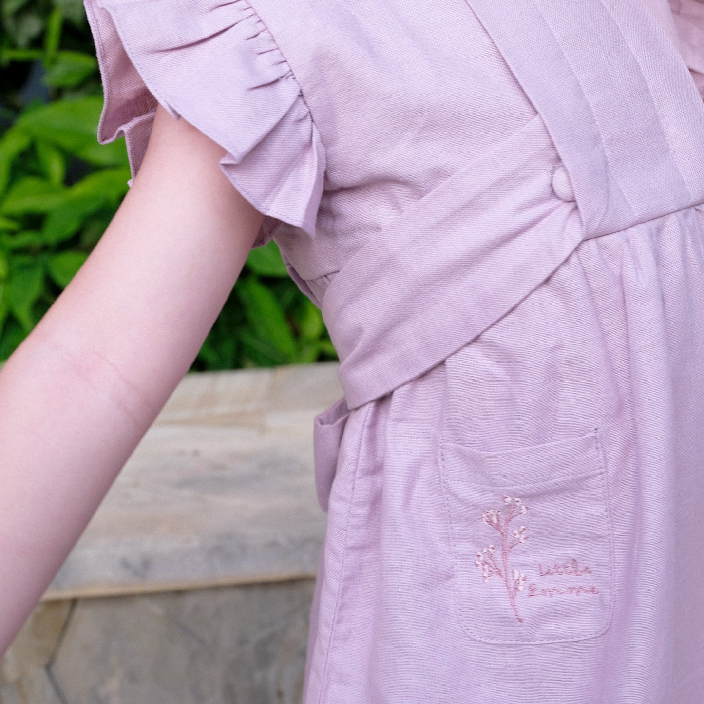 Little Emme Linen Dress