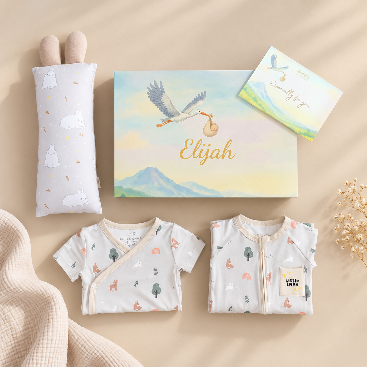 Day & Dream Newborn Gift Set - Woodland Wonders