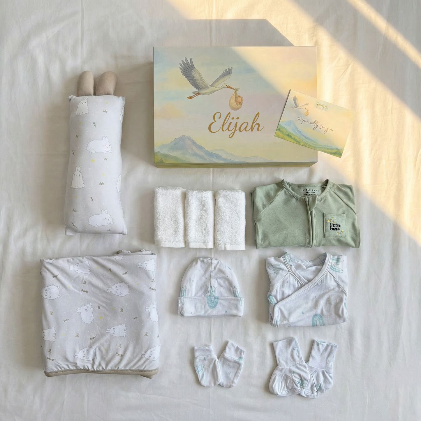 Newborn Deluxe GiftSet - Baby Boy (Value worth $188.70)