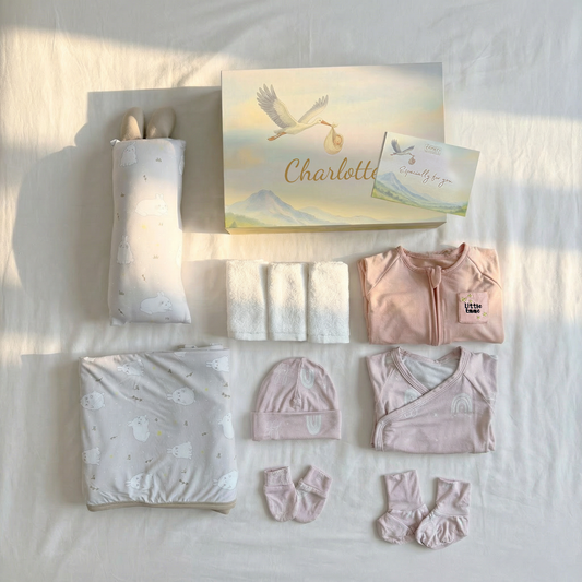 Newborn Deluxe GiftSet - Baby Girl (Value worth $188.70)