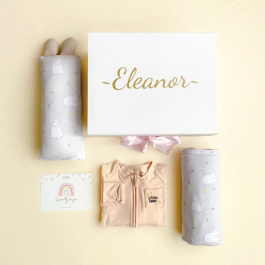 Bun Bun Sleep and Snuggle Giftset - Blush Pink (U.P. $140.90)