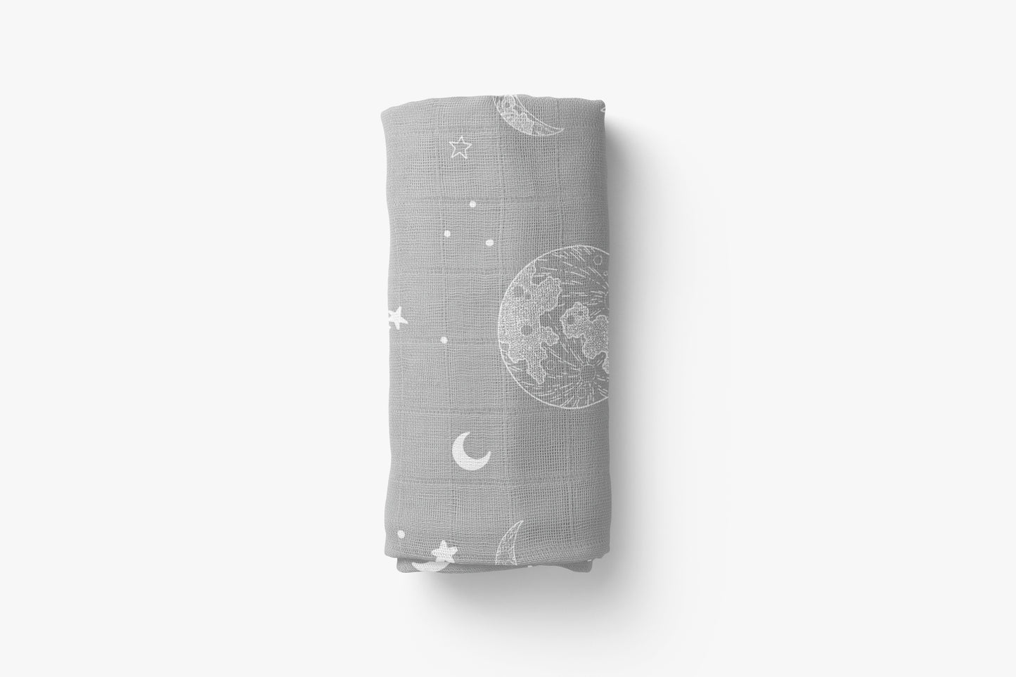 Little Emme Swaddle Blanket - Luna's Night Sky