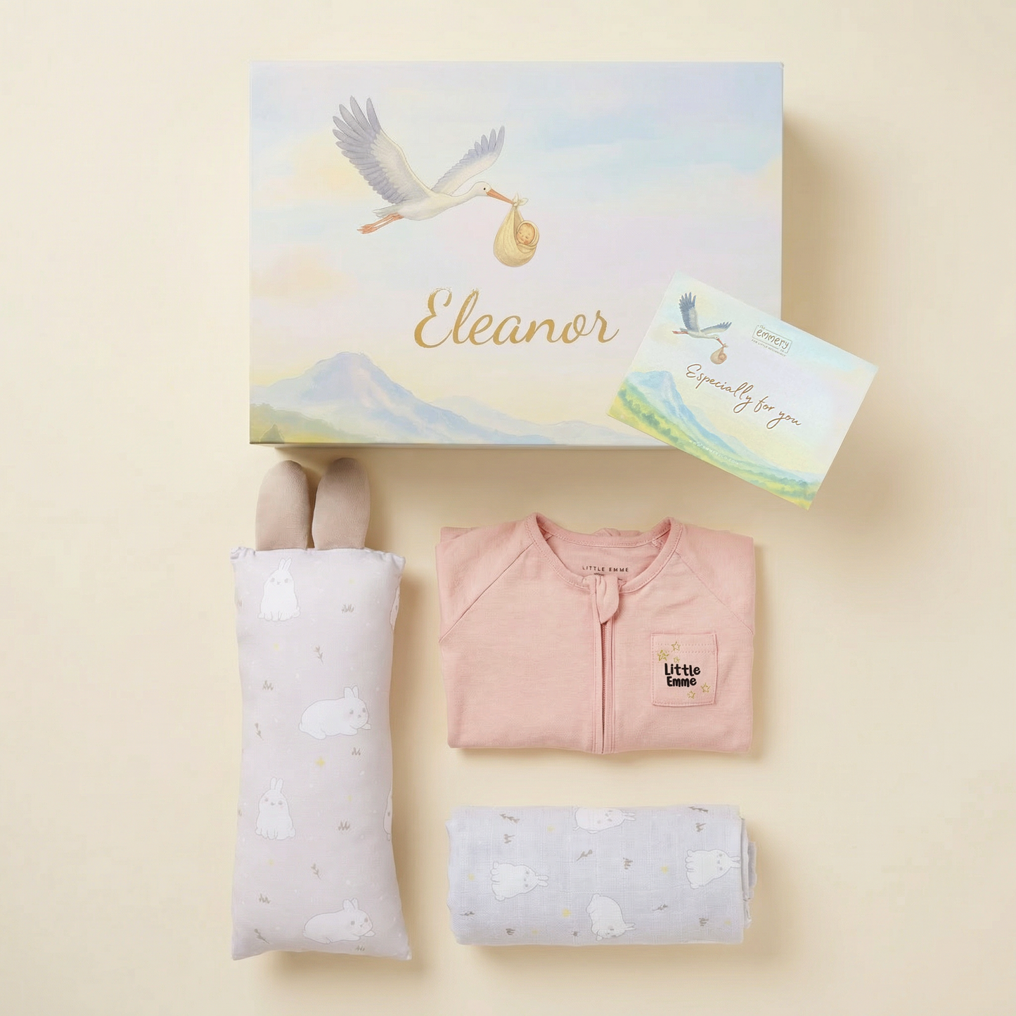 NEW Sleep and Snuggle Giftset - Blush Pink