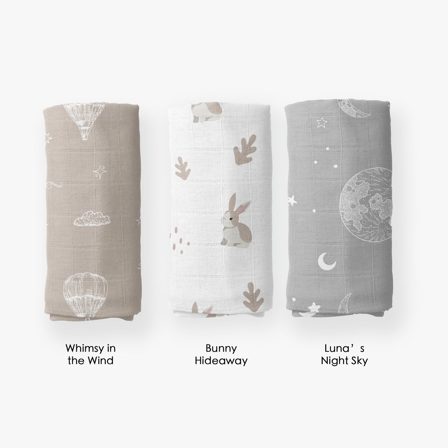 Little Emme Swaddle Blanket - Bundle of 2