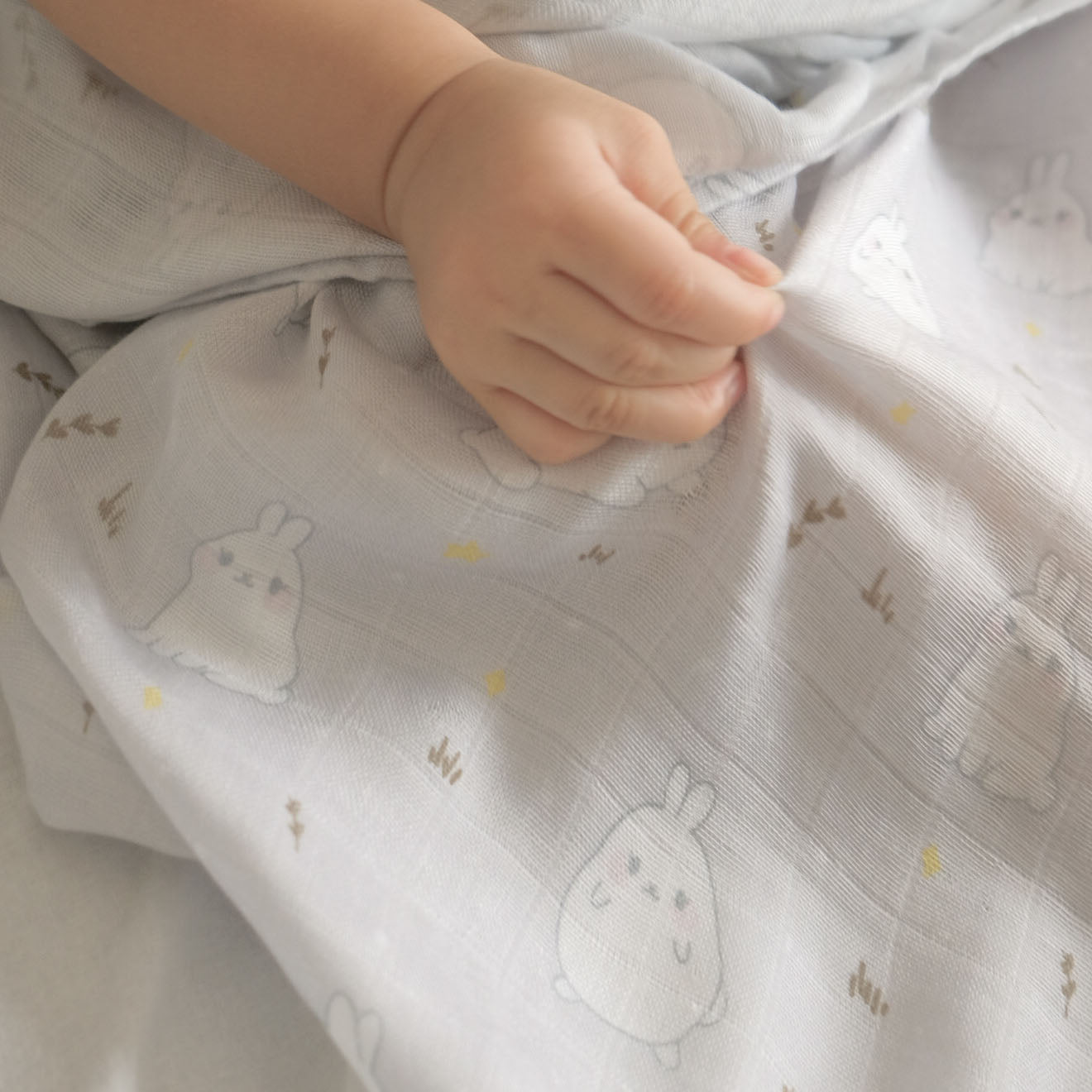 Signature Art Series - Bun Bun Swaddle Blanket