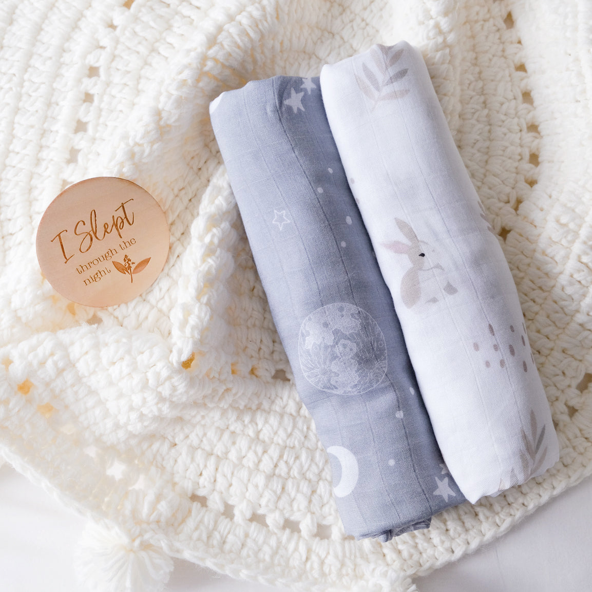 Little Emme Swaddle Blanket - Bundle of 2