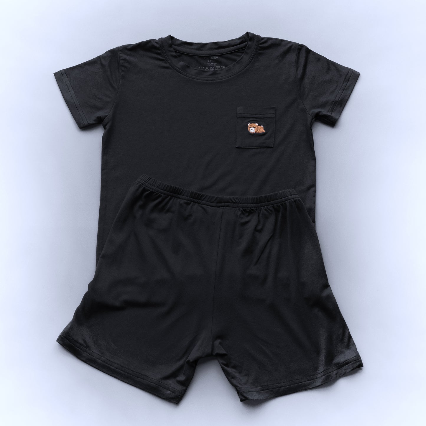 Bamboo Basic Tee Sets in Black