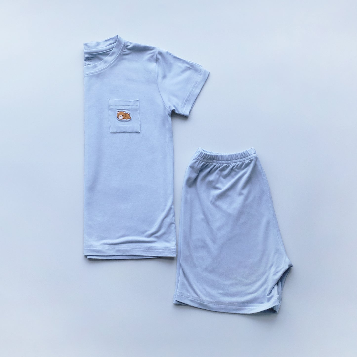 Bamboo Basic Tee Sets - Sky