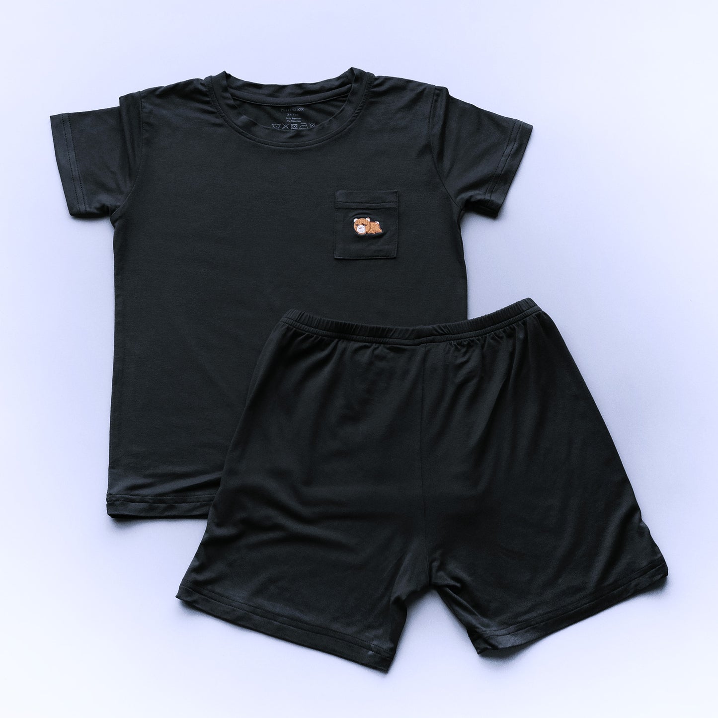 Bamboo Basic Tee Sets in Black