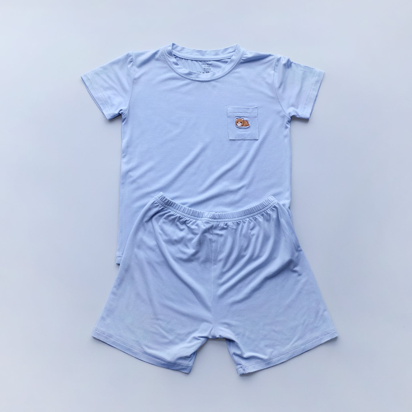 Bamboo Basic Tee Sets - Sky