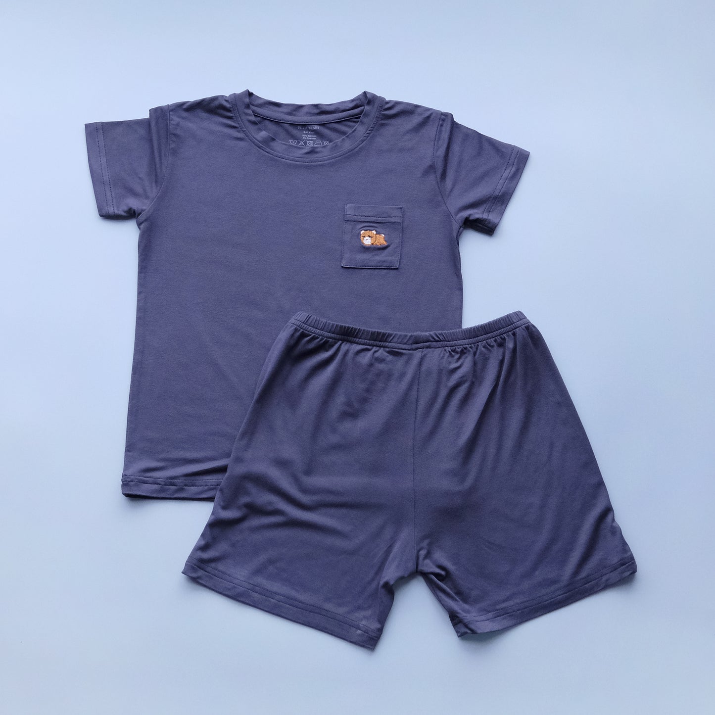 Bamboo Basic Tee Sets - Navy