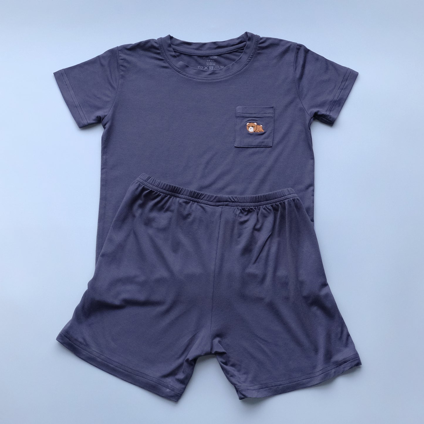 Bamboo Basic Tee Sets - Navy