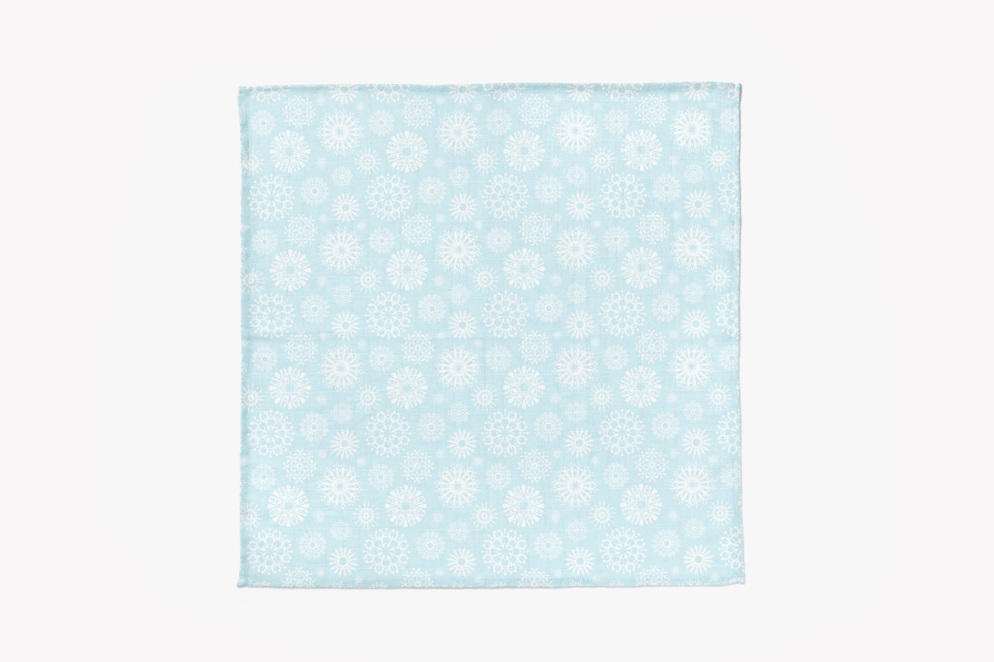 Bamboo Muslin Swaddle Blanket - Snowflakes