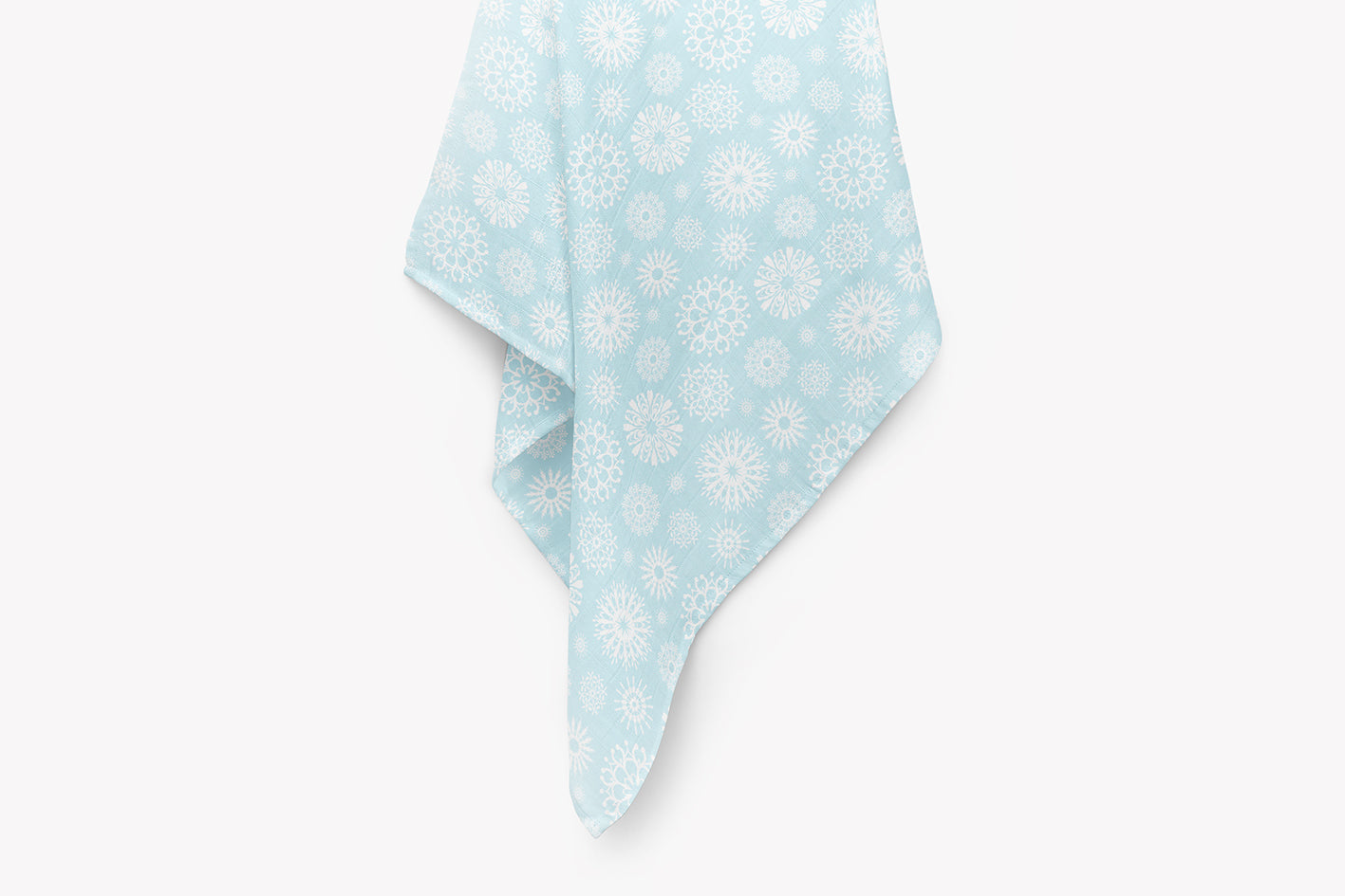 Bamboo Muslin Swaddle Blanket - Snowflakes