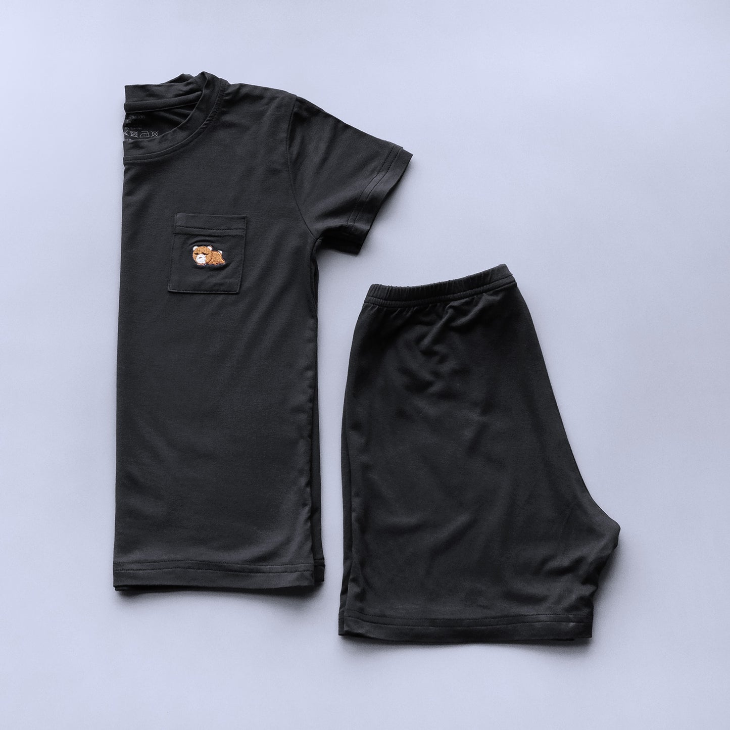 Bamboo Basic Tee Sets in Black