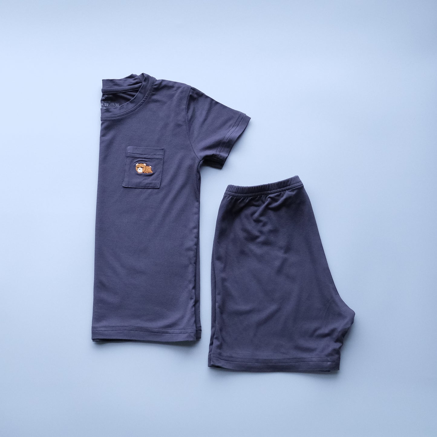 Bamboo Basic Tee Sets - Navy